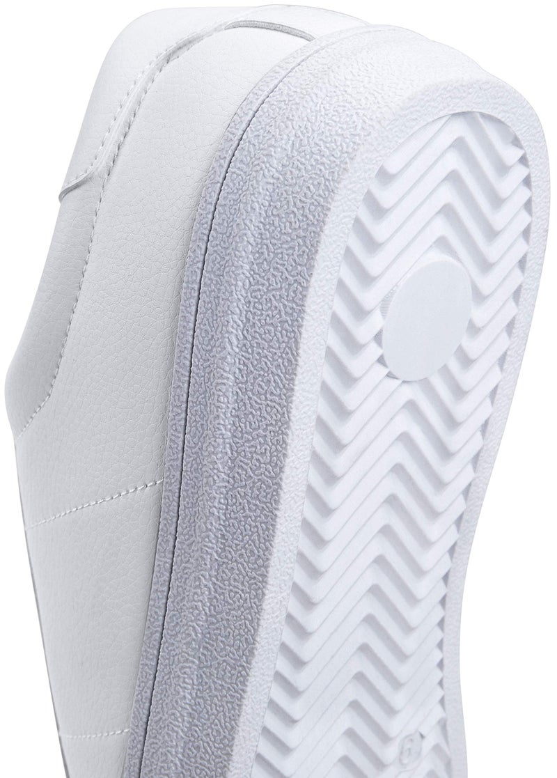 Jousen Men's Casual Shoes White Sneakers for Men Memory Foam White Shoes Soft Fashion Sneaker (AMY872 All White 9) - Image 3